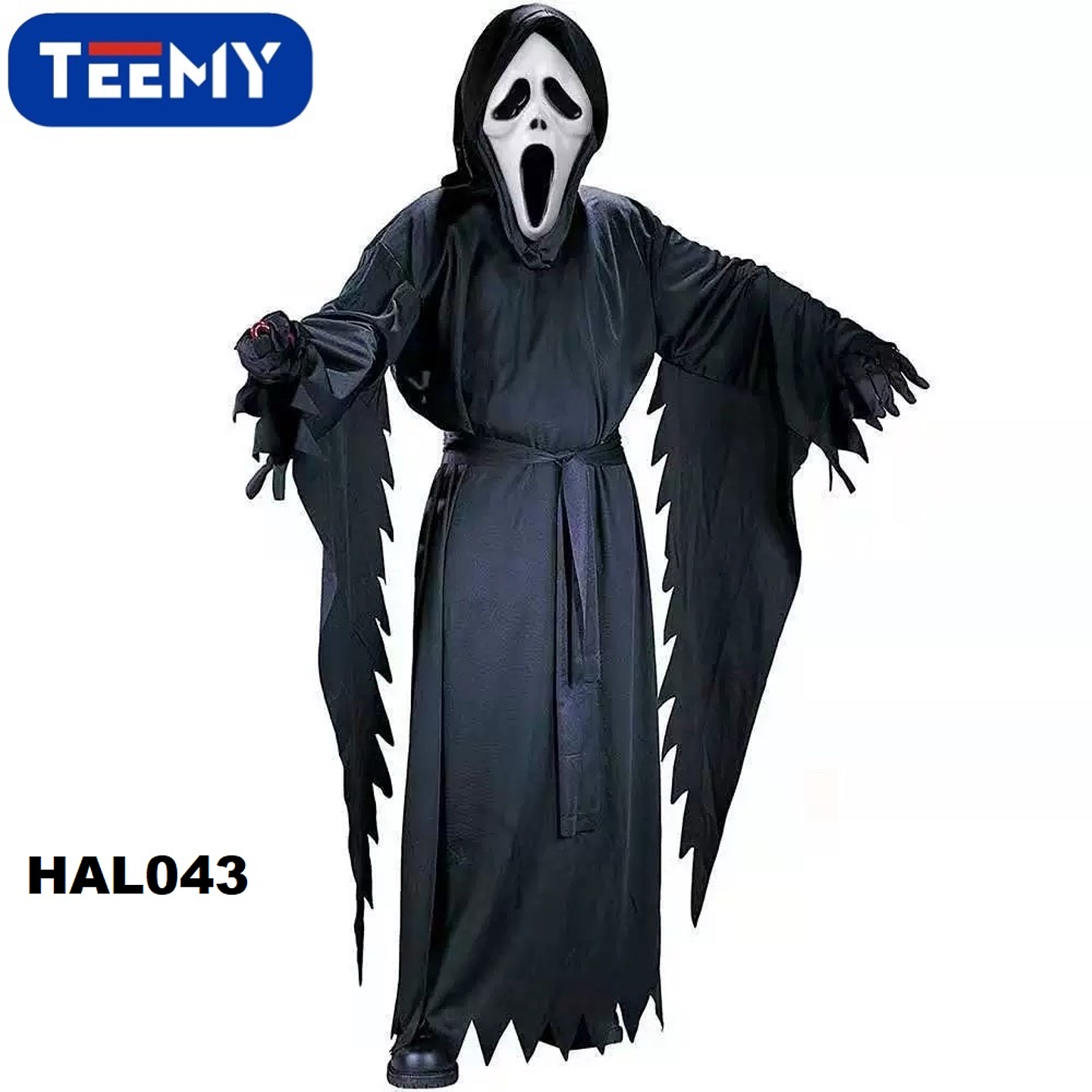 TRAJE SCARY MOVIE TALLA XL , PRECIO PUBLICADO ES AL POR MAYOR Y DEBEN SER 3 UNIDADES DEL MISMO  (HAL043) 1