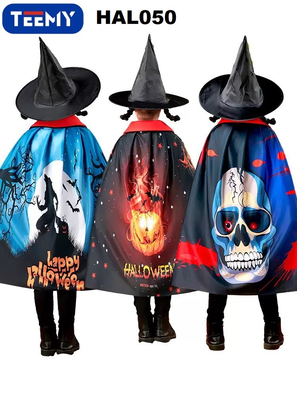 DISFRAZ DE HALLOWEEN 80 CM, PRECIO PUBLICADO ES AL POR MAYOR Y DEBEN SER 3 UNIDADES DEL MISMO  (HAL050) 1