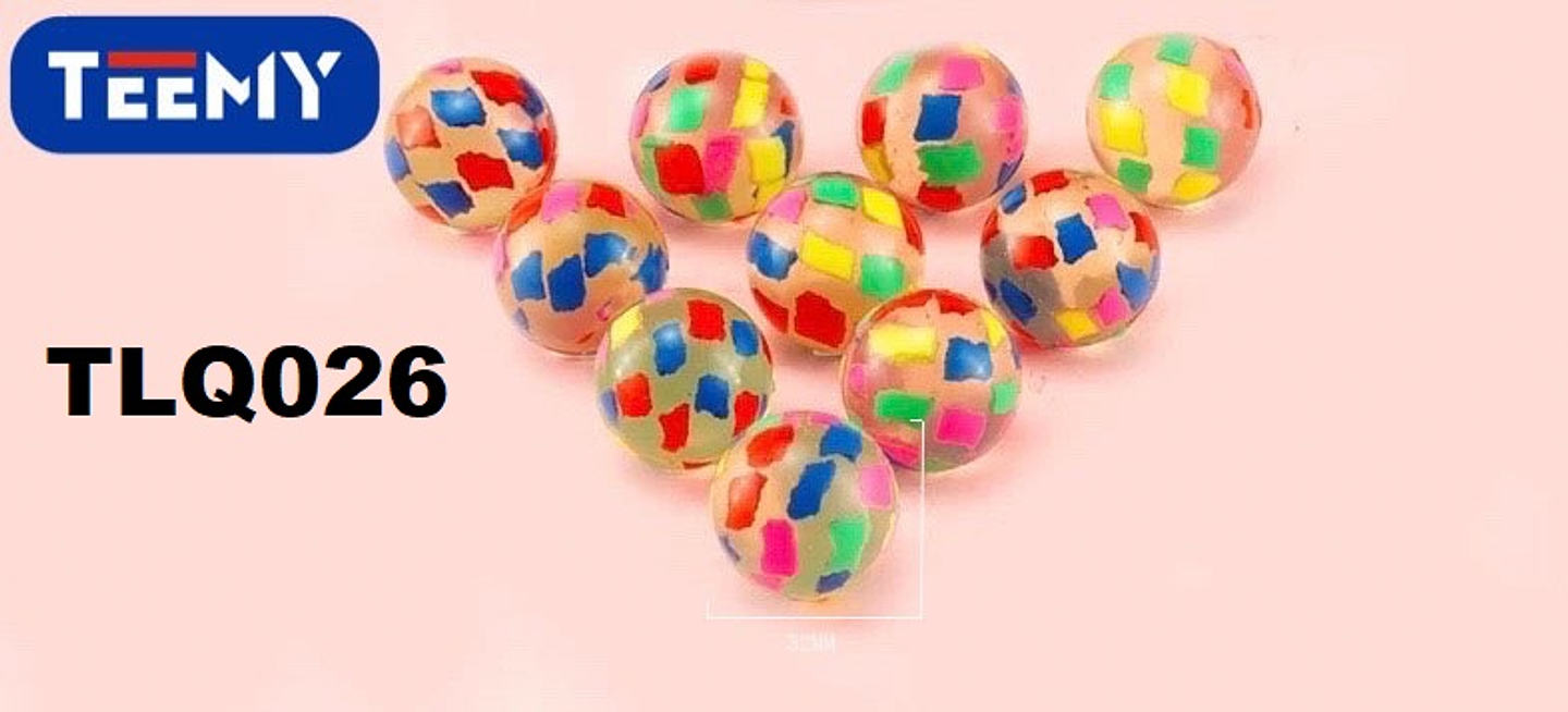 SET PELOTAS SALTARINAS 80 PIEZAS 32MM (TLQ026) 1