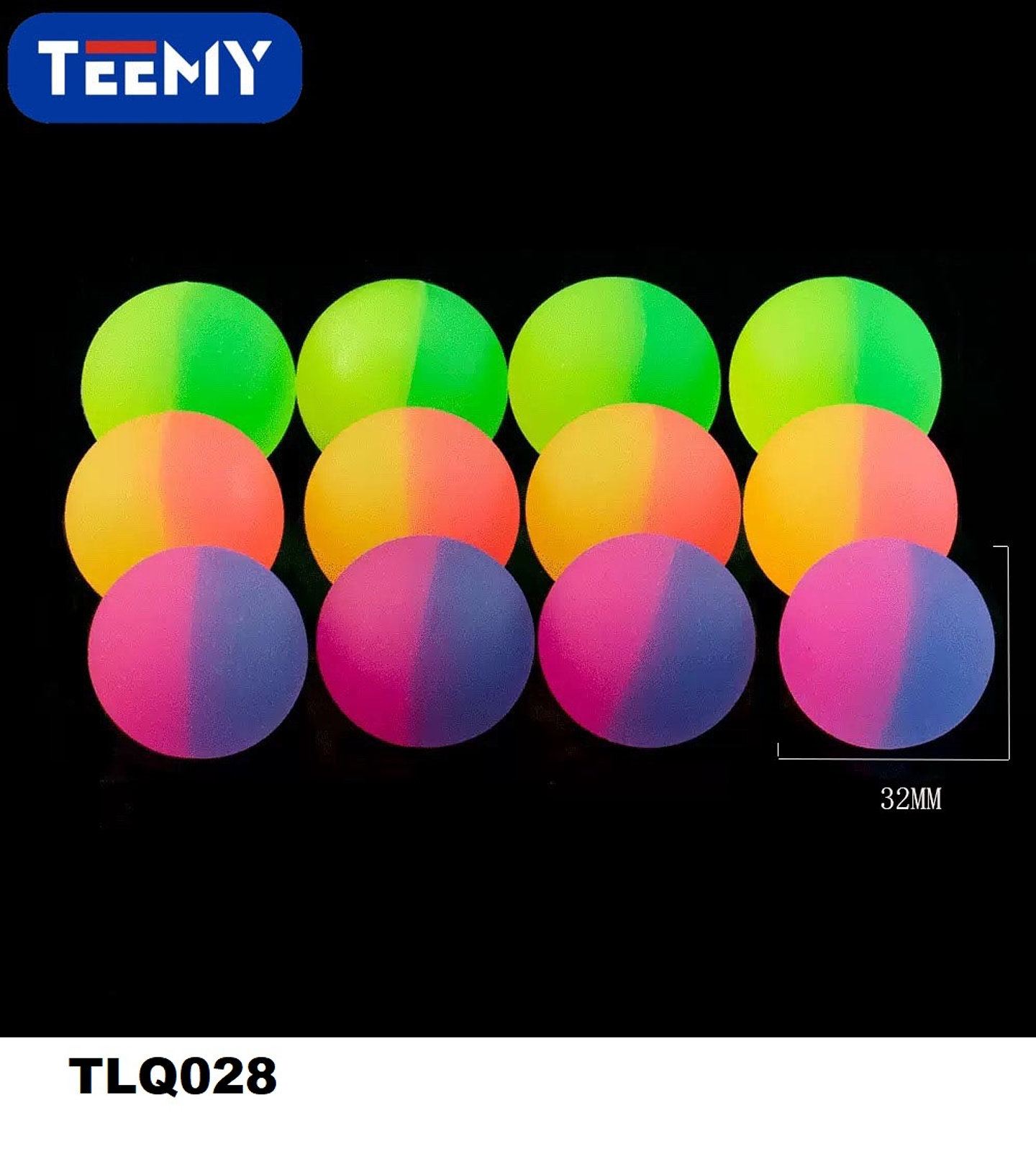 SET PELOTAS SALTARINAS 80 PIEZAS 32MM (TLQ028) 1