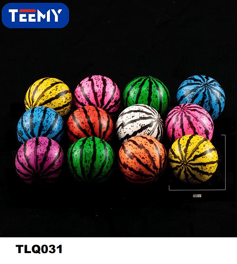 SET PELOTAS SALTARINAS 25 PIEZAS 45MM (TLQ031)