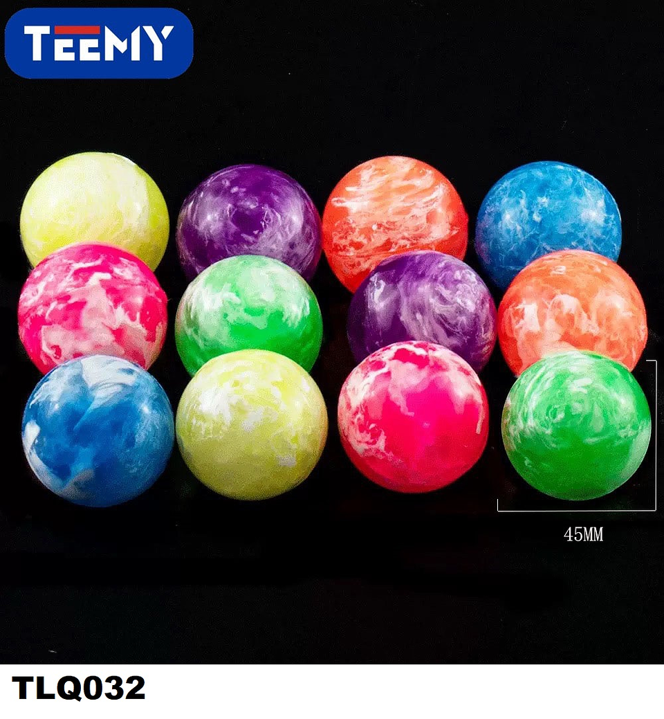 SET PELOTAS SALTARINAS 25 PIEZAS 45MM (TLQ032) 1