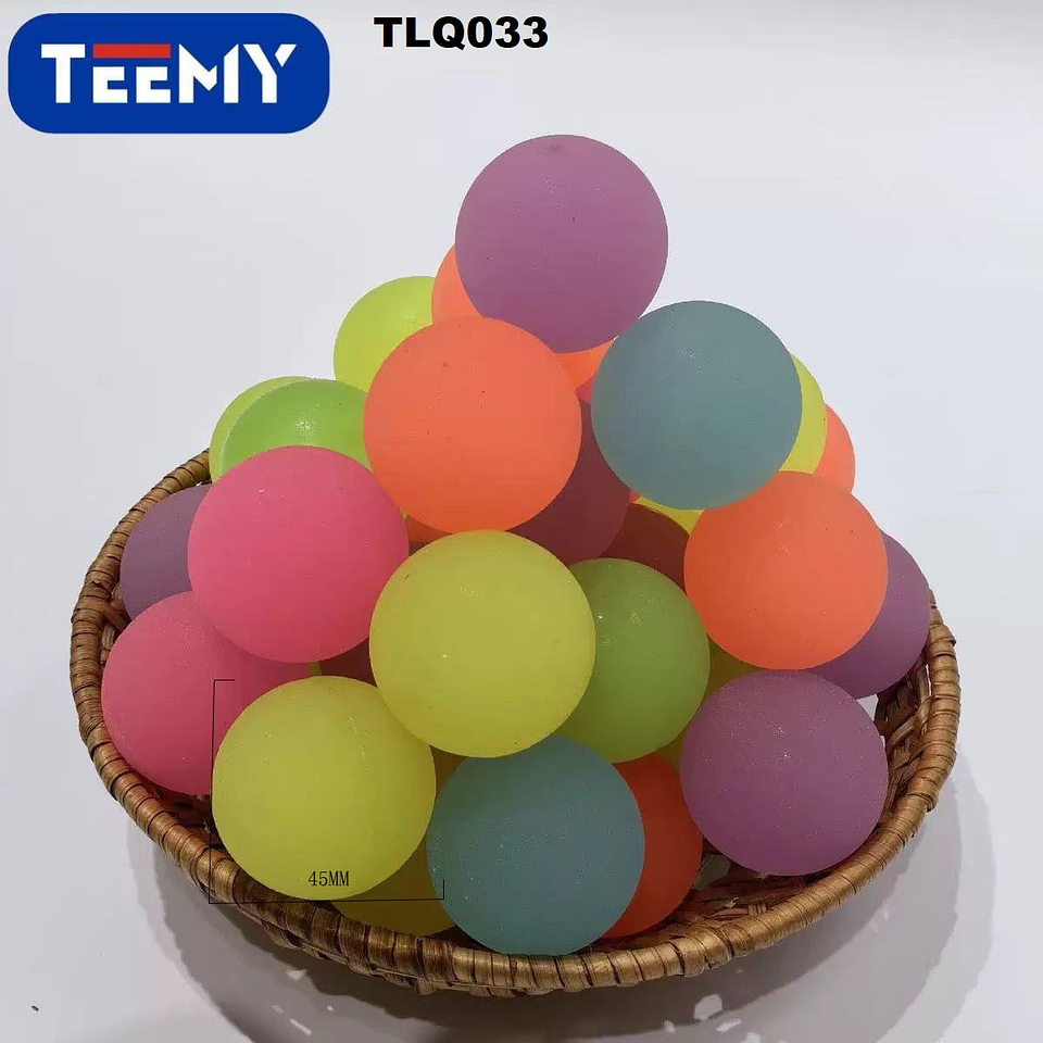 SET PELOTAS SALTARINAS 25 PIEZAS 45MM (TLQ033) 1