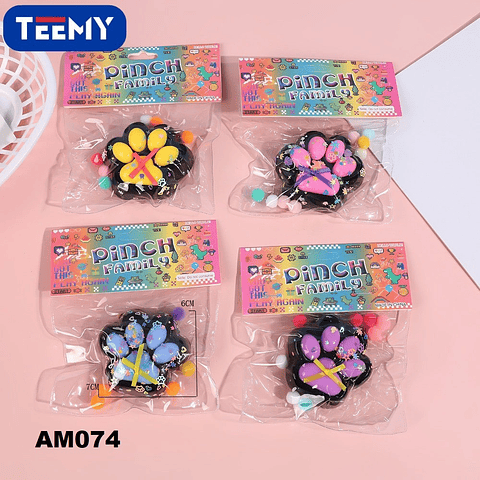SQUISHY PATICA PAQUETE 12 PIEZAS (AM074)