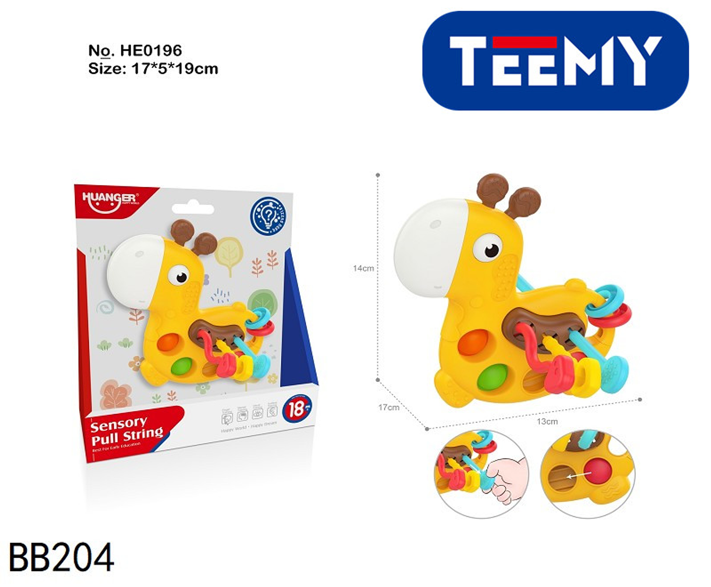 JUGUETE SENSORIAL BEBE,  PRECIO PUBLICADO ES AL POR MAYOR Y DEBEN SER 3 UNIDADES DEL MISMO  (BB204) 1