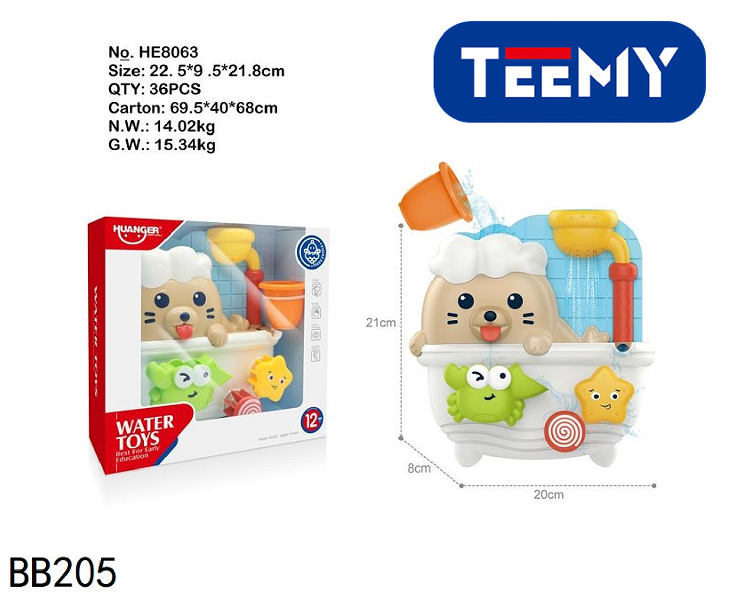 JUGUETE DE BAÑO PRECIO PUBLICADO ES AL POR MAYOR Y DEBEN SER 3 UNIDADES DEL MISMO  (BB205) 1