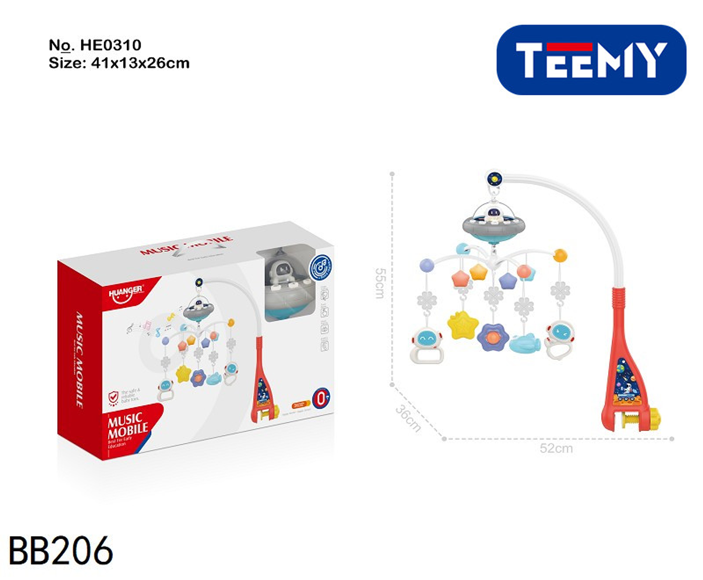 MOVIL MUSICAL CON SONAJEROS, PRECIO PUBLICADO ES AL POR MAYOR Y DEBEN SER 3 UNIDADES DEL MISMO  (BB206) 1