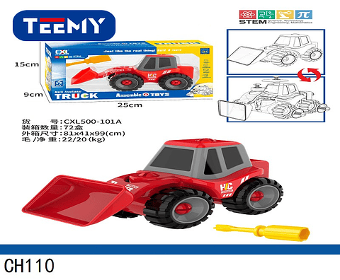 CARRO ARMABLE, PRECIO PUBLICADO ES AL POR MAYOR Y DEBEN SER 3  UNIDADES DEL MISMO  (CH110)
