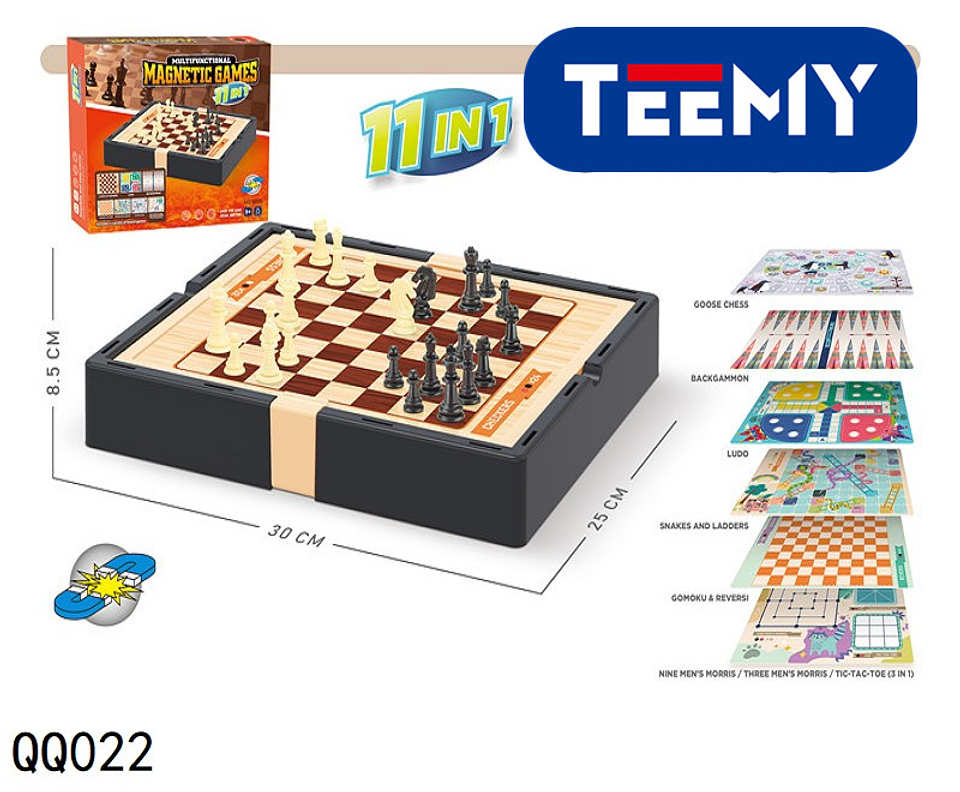 JUEGO DE MESA 11 EN 1  , PRECIO PUBLICADO ES AL POR MAYOR Y DEBEN SER 3 UNIDADES DEL MISMO  (QQ022) 1