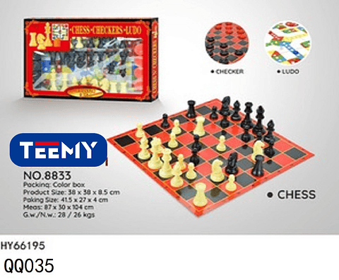 JUEGO DE MESA 3 EN 1 , PRECIO PUBLICADO ES AL POR MAYOR Y DEBEN SER 3 UNIDADES DEL MISMO 