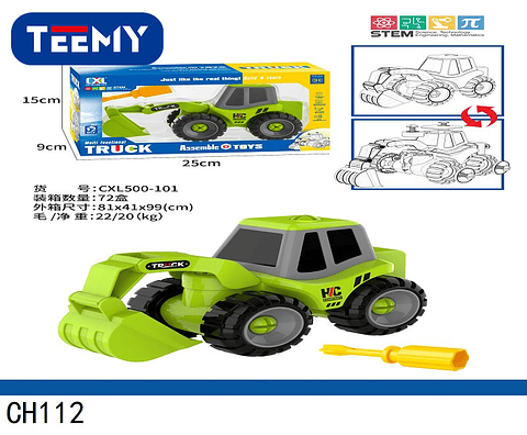 CARRO ARMABLE, PRECIO PUBLICADO ES AL POR MAYOR Y DEBEN SER 3 UNIDADES DEL MISMO  (CH112)