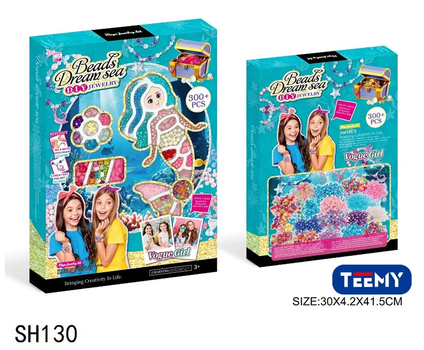 JUEGO DE MANUALIDADES PARA HACER PULSERA , 3 DEL MISMO POR MAYOR  (SH130) 1