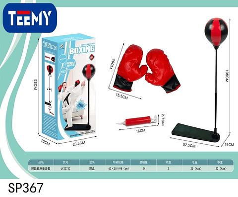 JUEGO DE BOXEO, PRECIO PUBLICADO ES AL POR MAYOR Y DEBEN SER 3 UNIDADES DEL MISMO  (SP367)