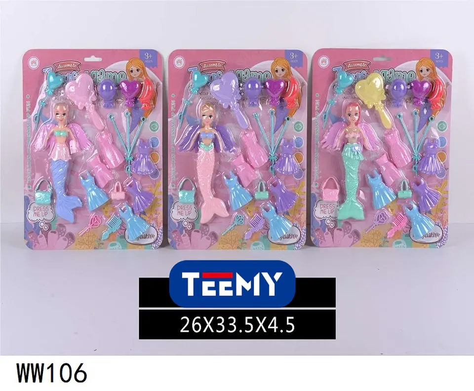 SIRENA JUGUETE , 3 DEL MISMO POR MAYOR  (WW106) 1