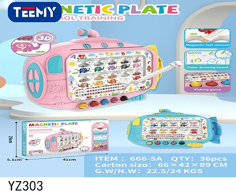 MESA DIDACTICA MAGNETICA, 3 DEL MISMO POR MAYOR  (YZ303)