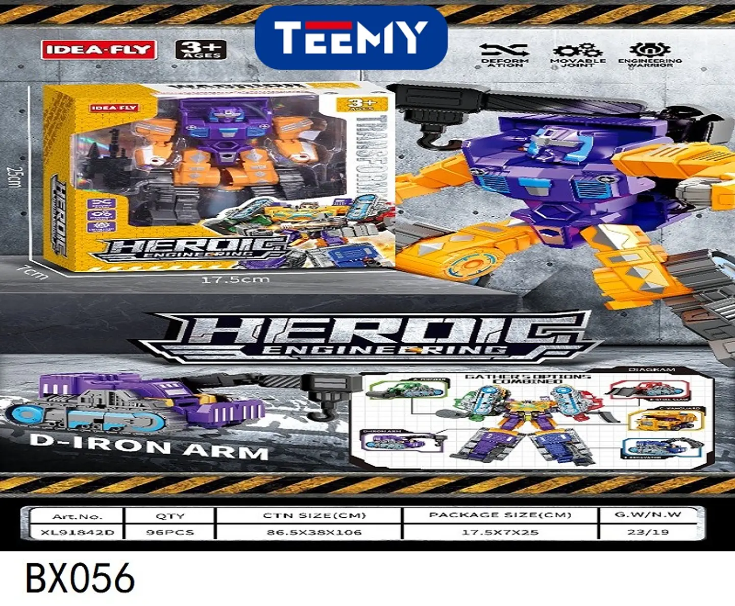 TRANSFORMERS, 3 DEL MISMO POR MAYOR  (BX056) 1