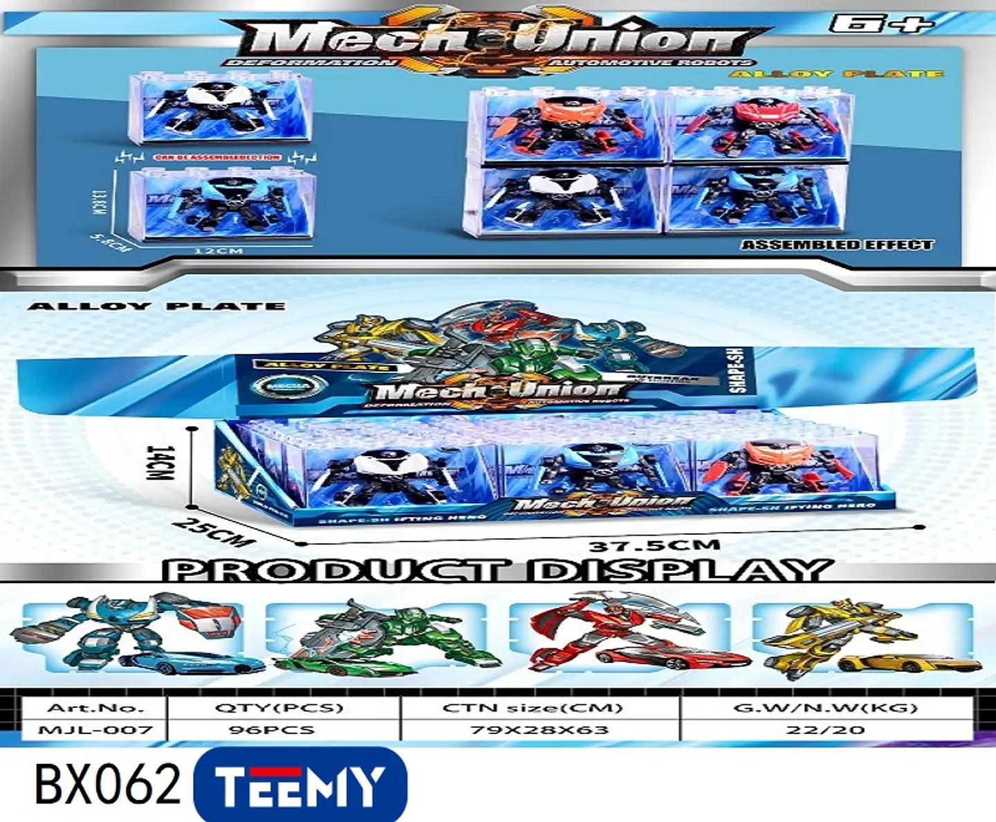 TRANSFORMERS PAQUETE 12 PIEZAS (BX062) 1