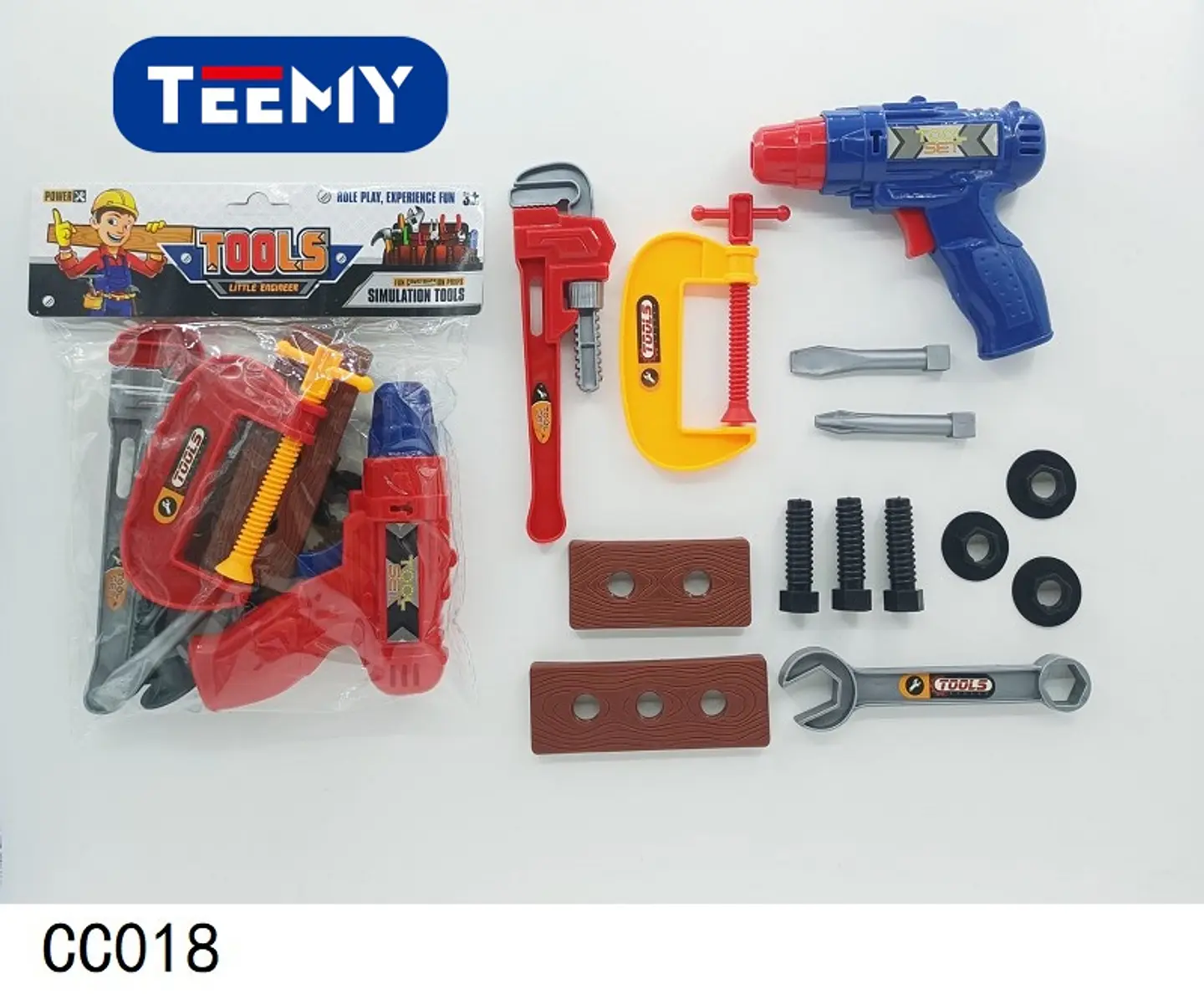 HERRAMIENTAS DE JUGUETE  , 3 DEL MISMO POR MAYOR  (CC018) 1