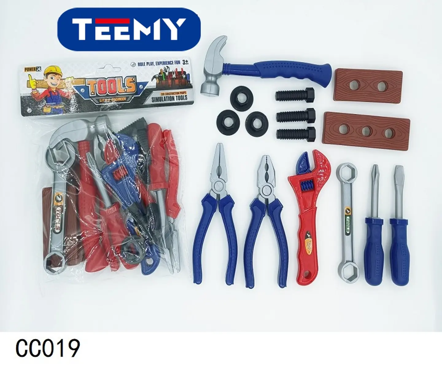 HERRAMIENTAS DE JUGUETE  , 3 DEL MISMO POR MAYOR  (CC019) 1