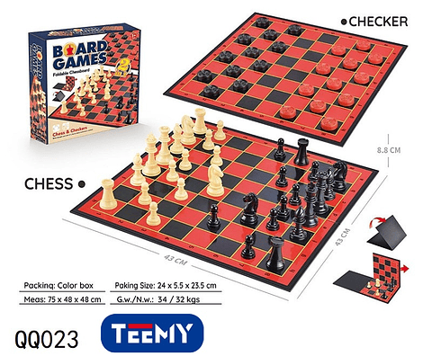 JUEGO DE MESA 2 EN 1 , PRECIO PUBLICADO ES AL POR MAYOR Y DEBEN SER 3 UNIDADES DEL MISMO 