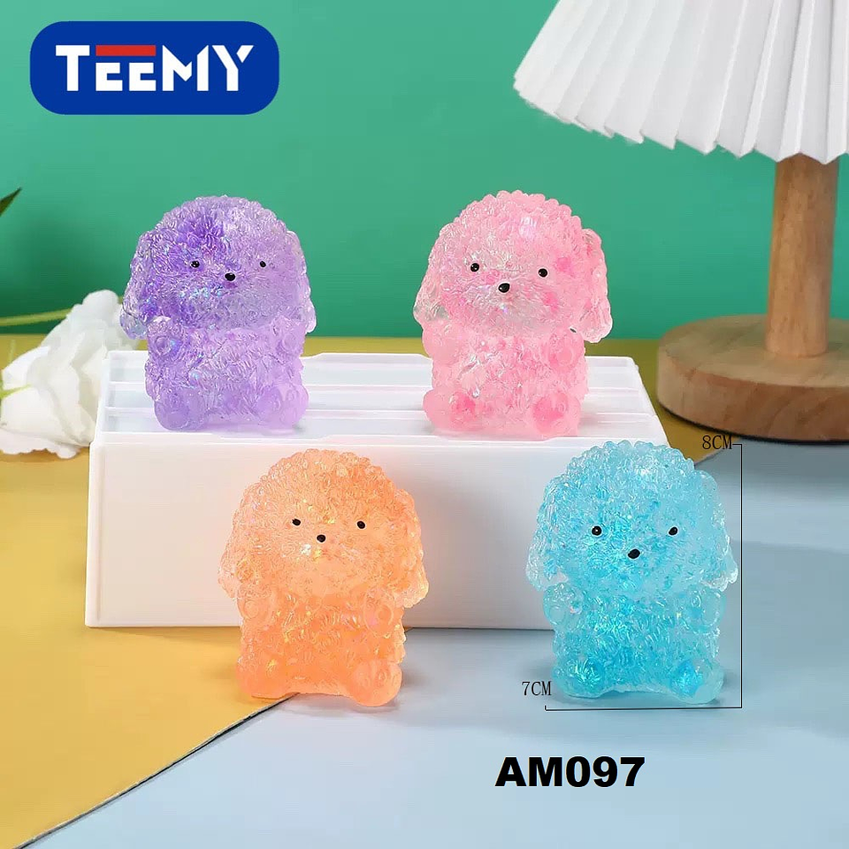 SQUISHY PERRO PAQUETE 12 PIEZAS (AM097) 1