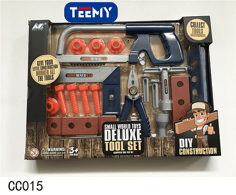 SET HERRAMIENTAS DE JUGUETE  , PRECIO PUBLICADO ES AL POR MAYOR Y DEBEN SER 3 UNIDADES DEL MISMO  (CC015)