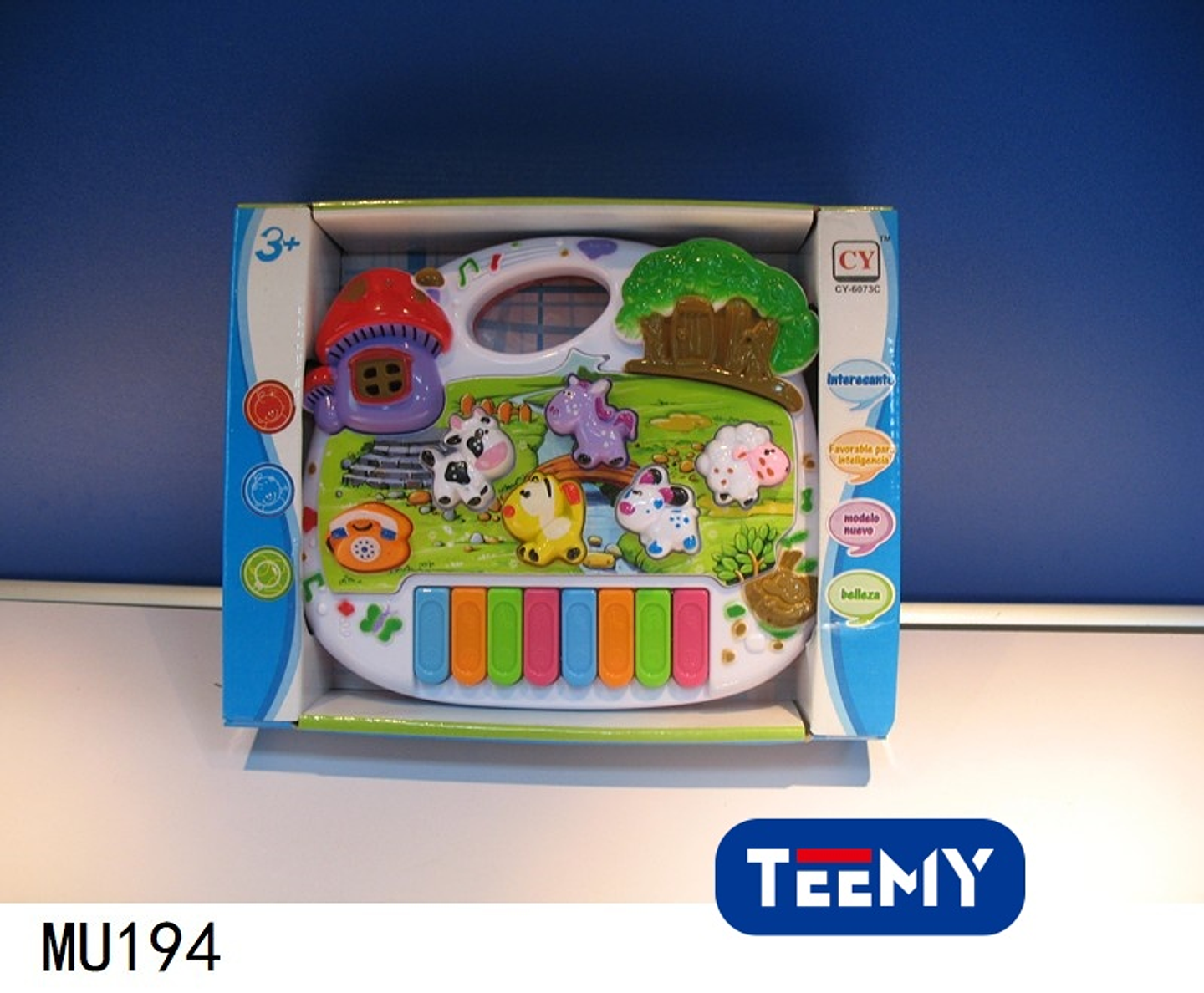 JUGUETE MUSICAL , PRECIO PUBLICADO ES AL POR MAYOR Y DEBEN SER 3 UNIDADES DEL MISMO  (MU194) 1