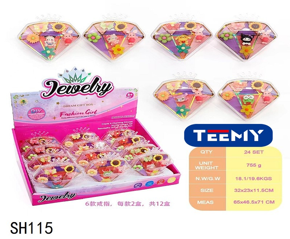 JUGUETE JOYERIA PAQUETE 12 PIEZAS (SH115) 1