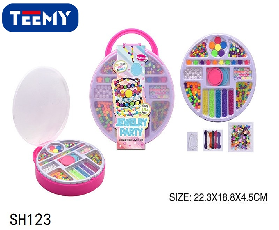 JUEGO MANUALIDADES PARA HACER PULSERAS, PRECIO PUBLICADO ES AL POR MAYOR Y DEBEN SER 3 UNIDADES DEL MISMO  (SH123) 1