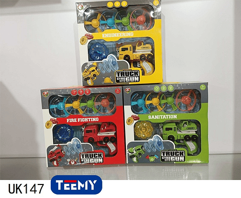 PISTOLA CON LANZADOR, PRECIO PUBLICADO ES AL POR MAYOR Y DEBEN SER 3 UNIDADES DEL MISMO  (UK147)