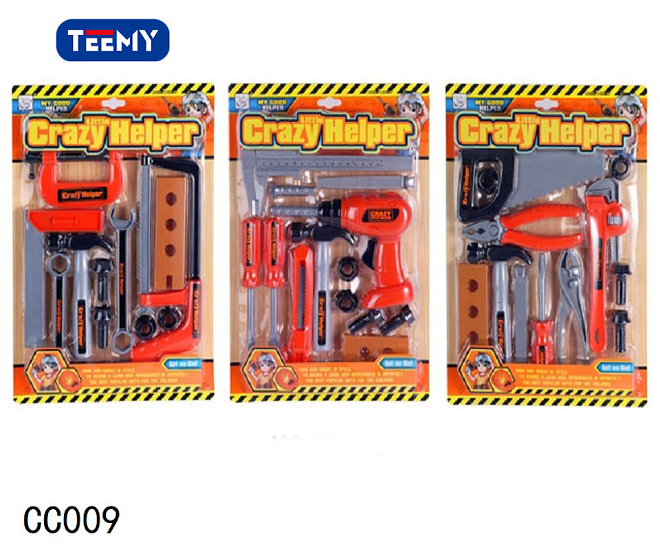 HERRAMIENTAS DE JUGUETE, PRECIO PUBLICADO ES AL POR MAYOR Y DEBEN SER 3 UNIDADES DEL MISMO  (CC009) 1