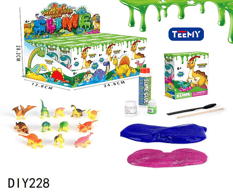 SLIME PAQUETE 12 PIEZAS (DIY228)