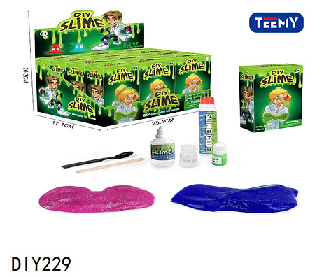 SLIME PAQUETE 12 PIEZAS (DIY229)
