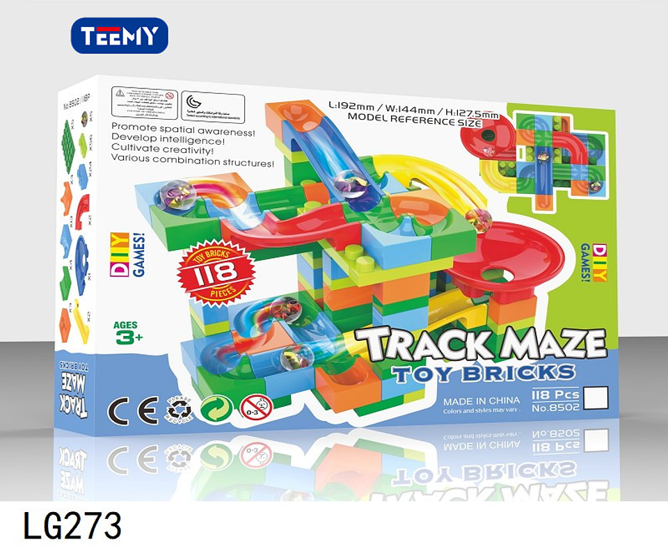 BLOQUES ARMABLES SENSORIAL 118 PIEZAS, 3 DEL MISMO POR MAYOR  (LG273) 1