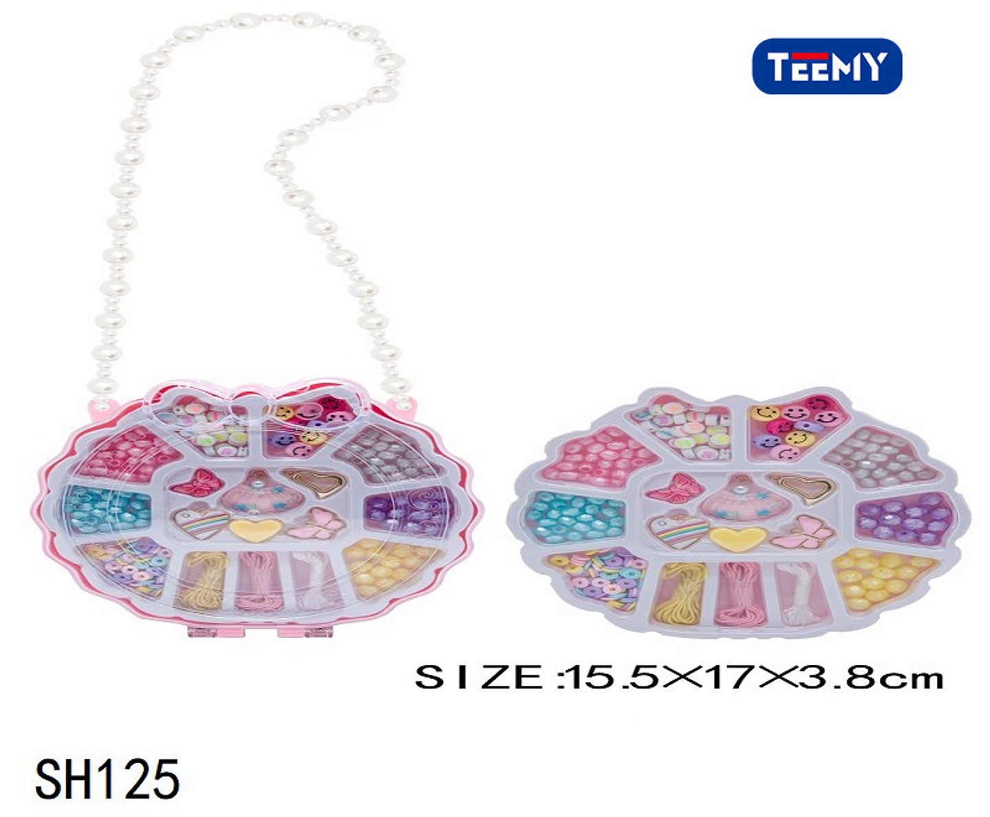 JUEGO MANUALIDADES PARA HACER PULSERAS, PRECIO PUBLICADO ES AL POR MAYOR Y DEBEN SER 3 UNIDADES DEL MISMO  (SH125) 1