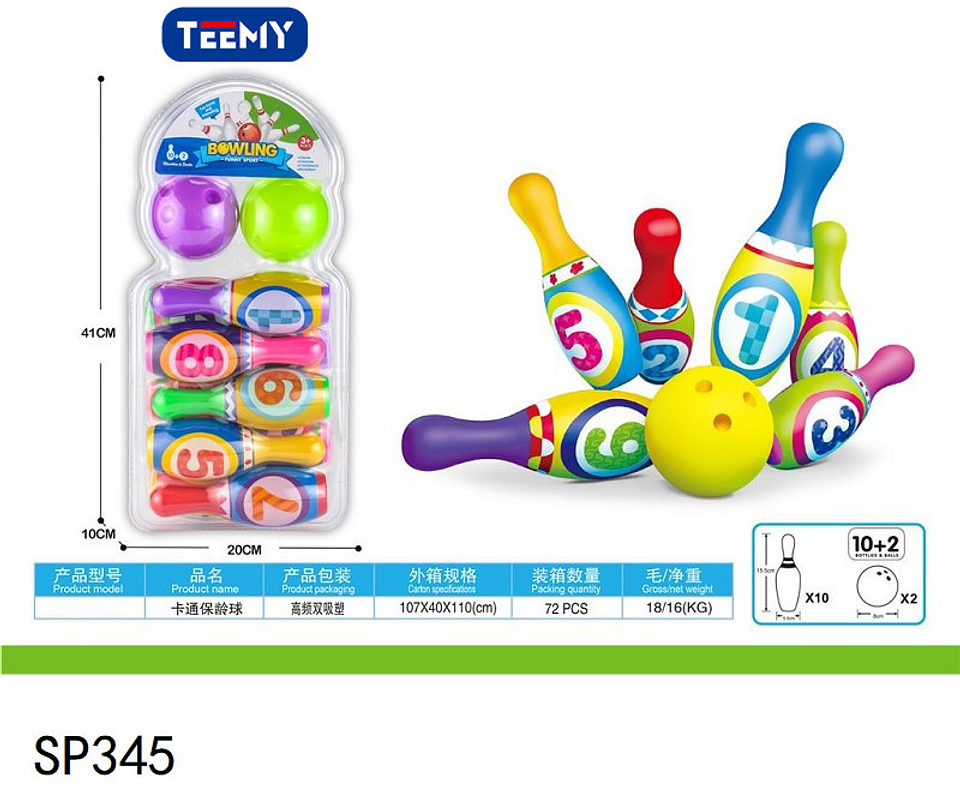 BOWLING, PRECIO PUBLICADO ES AL POR MAYOR Y DEBEN SER 3 UNIDADES DEL MISMO  (SP345) 1