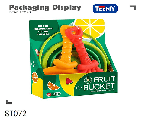 BALDE DE PLAYA PLEGABLE CON ACCESORIOS, PRECIO PUBLICADO ES AL POR MAYOR Y DEBEN SER 3 UNIDADES DEL MISMO  (ST072)