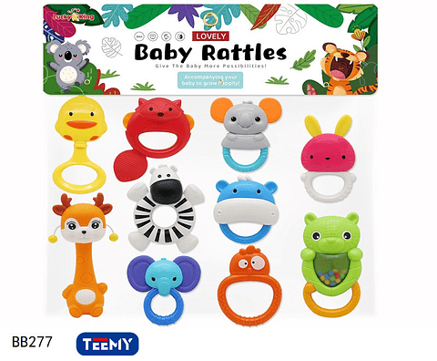 SONAJERO DE BEBES, PRECIO PUBLICADO ES AL POR MAYOR Y DEBEN SER 3 UNIDADES DEL MISMO  (BB277)