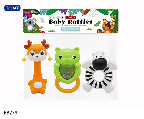 SONAJERO DE BEBES, PRECIO PUBLICADO ES AL POR MAYOR Y DEBEN SER 3 UNIDADES DEL MISMO  (BB279)