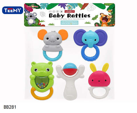 SONAJERO DE BEBES, PRECIO PUBLICADO ES AL POR MAYOR Y DEBEN SER 3 UNIDADES DEL MISMO  (BB281)