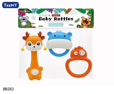 SONAJERO DE BEBES, PRECIO PUBLICADO ES AL POR MAYOR Y DEBEN SER 3 UNIDADES DEL MISMO  (BB283)