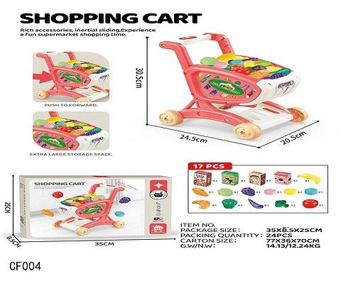 CARRO DE SUPERMERCADO, 3 DEL MISMO POR MAYOR  (CF004)