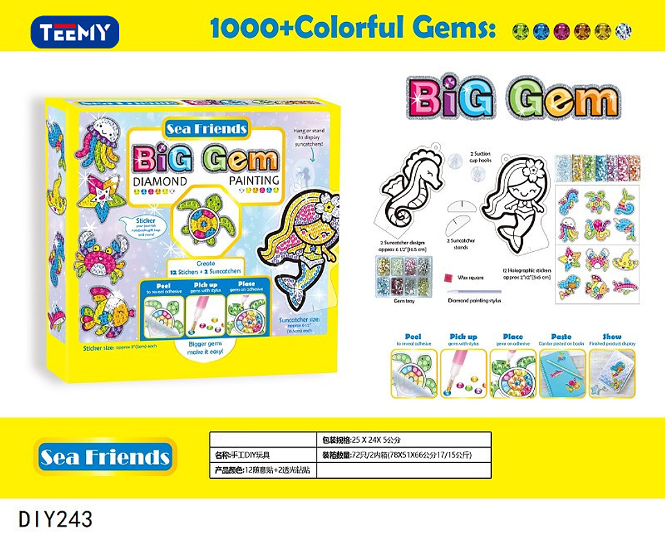 JUEGO DE GEMAS, 3 DEL MISMO POR MAYOR  (DIY243) 1