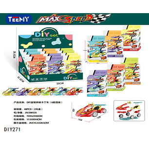 SET DE CARROS PAQUETE 12 PIEZAS 