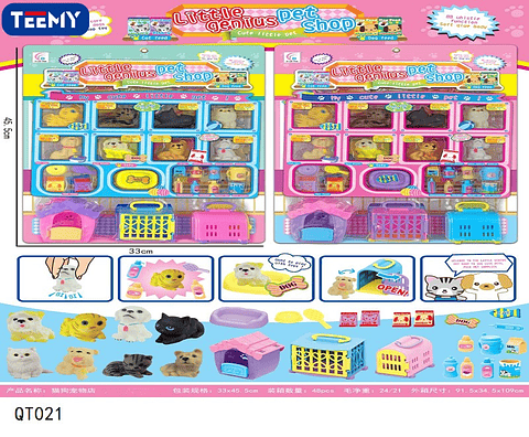 JUGUETE CASA MASCOTAS, PRECIO PUBLICADO ES AL POR MAYOR Y DEBEN SER 3 UNIDADES DEL MISMO  (QT021)