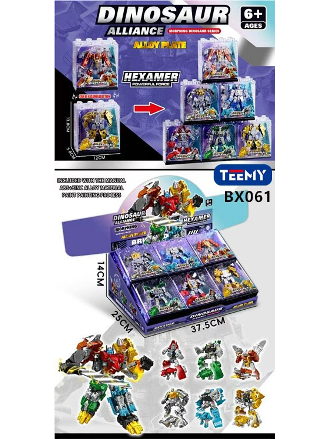 TRANSFORMERS PAQUETE 12 PIEZAS 1