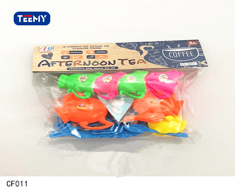 JUEGO DE TE , PRECIO PUBLICADO ES AL POR MAYOR Y DEBEN SER 3 UNIDADES DEL MISMO  (CF011)