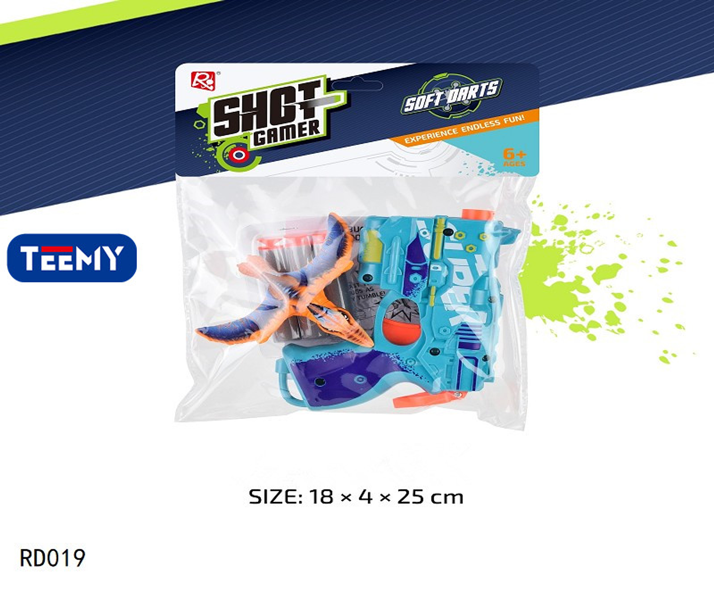 PISTOLA CON BALA BLANDA , PRECIO PUBLICADO ES AL POR MAYOR Y DEBEN SER 3 UNIDADES DEL MISMO  (RD019) 1