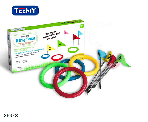 JUEGO LANZAMIENTO CON ANILLOS, PRECIO PUBLICADO ES AL POR MAYOR Y DEBEN SER 3 UNIDADES DEL MISMO 