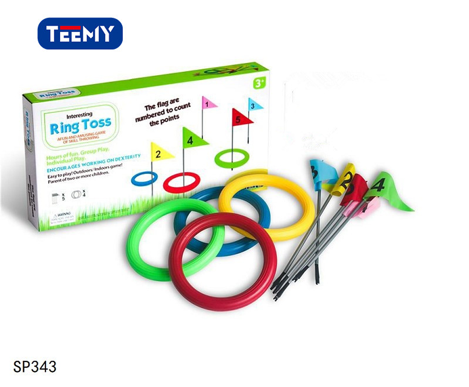 JUEGO LANZAMIENTO CON ANILLOS, PRECIO PUBLICADO ES AL POR MAYOR Y DEBEN SER 3 UNIDADES DEL MISMO  (SP343) 1